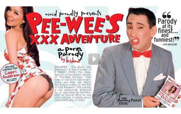 Pee Wee's XXX Adventure - hey, Kinder, eine neue Porno-Parodie!