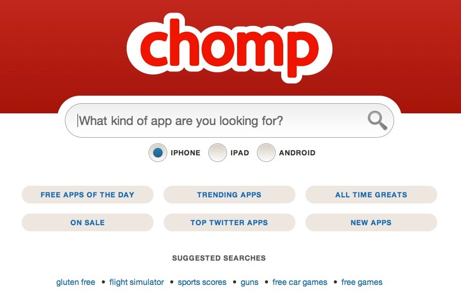 Apple übernimmt Apps-Suchmaschine Chomp