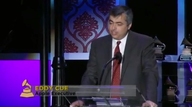 Grammy für Steve Jobs: Eddy Cue hielt Dankesrede