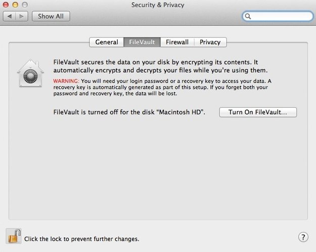 FileVault 2: Verschlüsselung lässt sich angeblich binnen 40 Minuten knacken