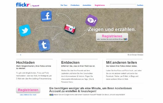 Flickr - Redesign und Neuerungen angekündigt