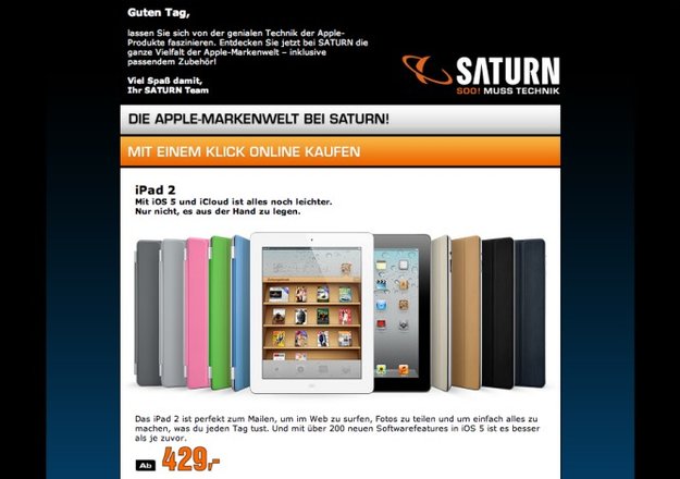 MediaMarkt & Saturn: Apple-Produkte im Angebot
