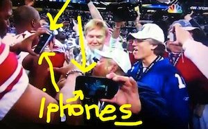 Apples Schleichwerbung beim Super Bowl