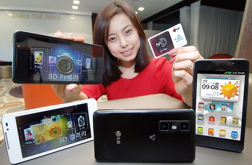 LG kündigt Optimus 3D Cube an