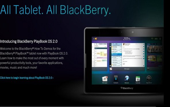 Erste Tests mit Playbook OS 2.0 und das wirkliche Geschäft von RIM