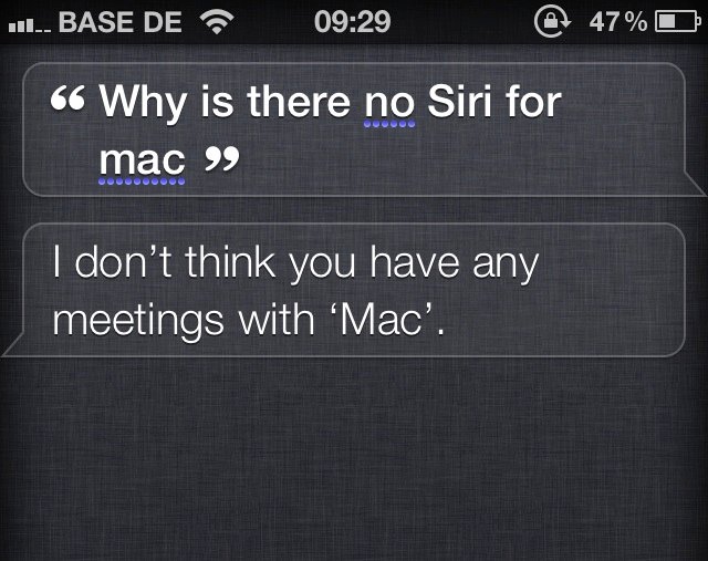 OS X Mountain Lion: Warum Siri fehlt