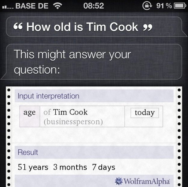 Wolfram Alpha: Ein Viertel aller Suchanfragen stammen von Siri
