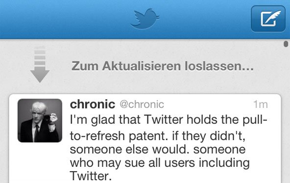 Pull down to refresh: Darum benutzt Apple die Fingergeste nicht