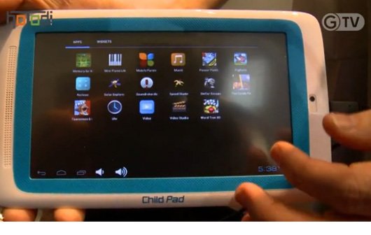 CeBIT 2012: Archos ChildPad - Tablet mit Android 4.0