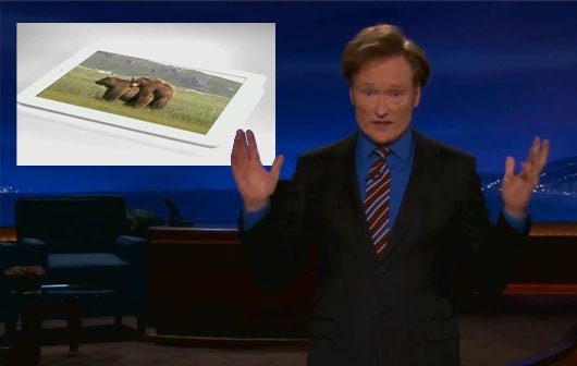 Vid of the Day: Conan O'Briens iPad Werbespot