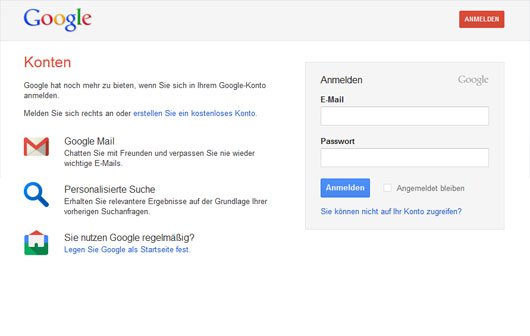 Account Activity: Google informiert Nutzer über gesammelte Daten