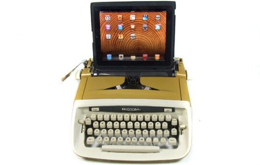Retro-Kult: Schreibmaschine mit iPad selberbauen