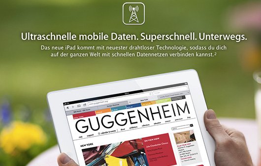 LTE im neuen iPad: AT&T will Entwickler an Kosten beteiligen