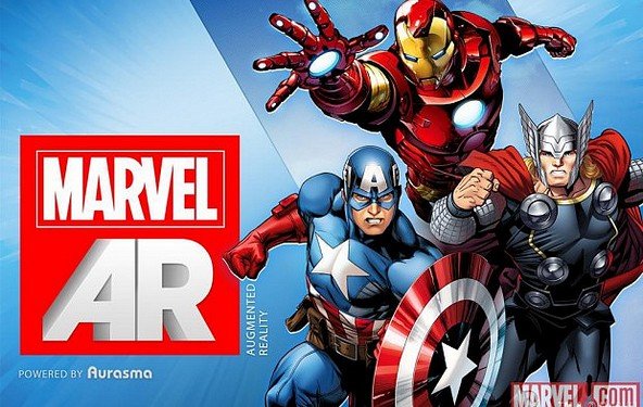 Marvel wird interaktiv - die Augmented Reality-App für Comics