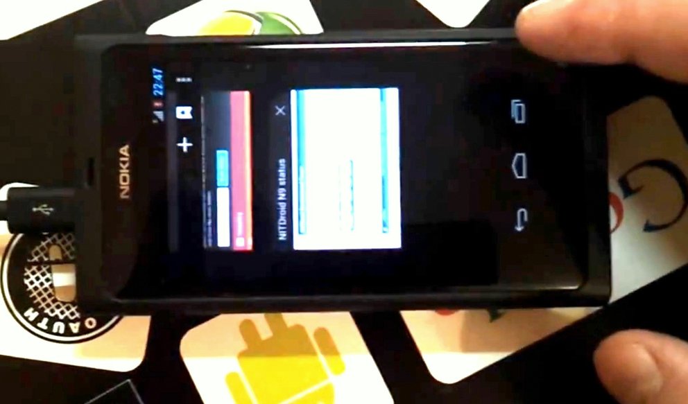 Nokia N9: Meego-Smartphone erhält Android 4.0-ROM