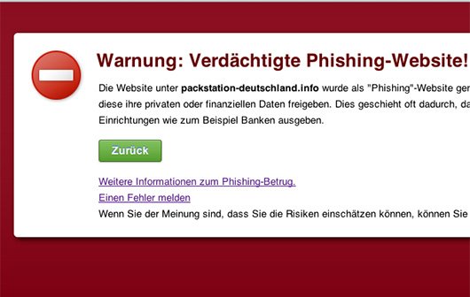 Phishing-Warnung: Packstation-Kunden aufgepasst - UPDATE