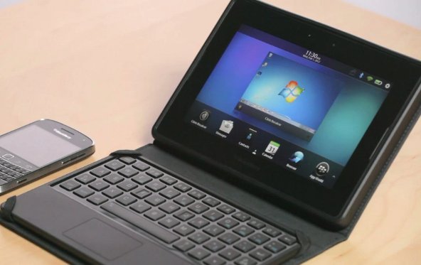 Blackberry: Mini-Keyboard verwandelt Playbook in Netbook