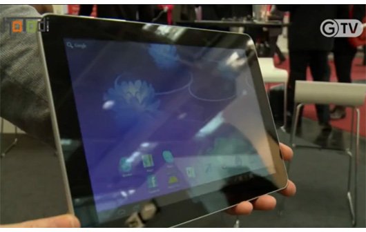 CeBIT 2012 - Smartbook Tablet mit Nvidia Tegra 3 und ICS