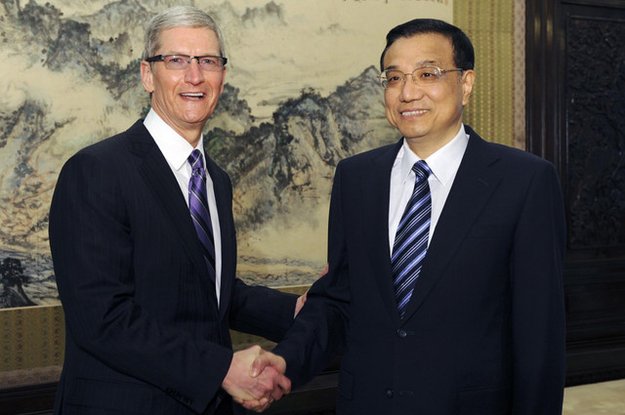 Tim Cook in China: Treffen mit Vize-Premier, Pekinger Bürgermeister und China Mobile