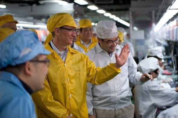Tim Cook in China: Apples Chef besuchte auch ein Foxconn-Werk