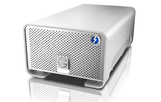 Neue Thunderbolt-Hardware: G-Technology G-RAID mit schnellem Interface verfügbar