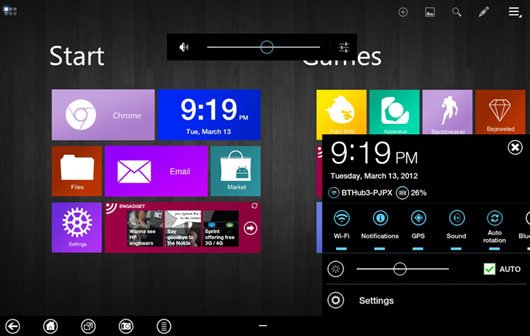 Metro UI: Windows 8-Oberfläche für Android