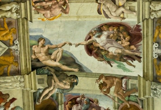 Apple Patent zum iMac touch: Michelangelo legt Hand an