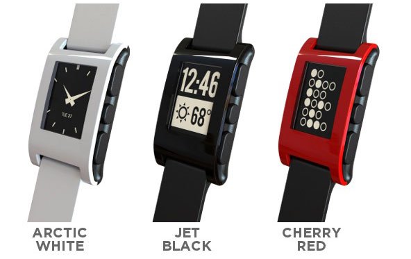 Pebble: Uhr mit E-Paper-Ziffernblatt für iOS und Android bricht alle Rekorde