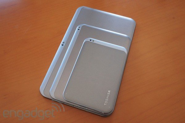 Tablet-Armada von Toshiba: Excite 7.7, 10 und 13 vorgestellt