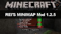 Minecraft: Rei's Minimap Mod 1.2.5