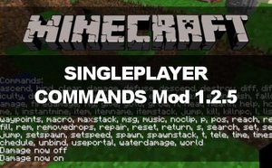 Minecraft: Singleplayer Commands 1.2.5