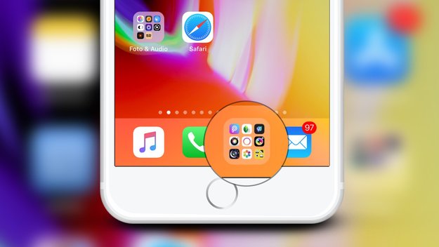 Auf dem iPhone Ordner erstellen, verwalten und in das Dock legen (Einsteiger-Tipp)