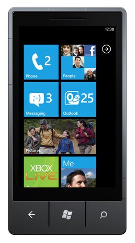 Windows Phone 7 Startscreen