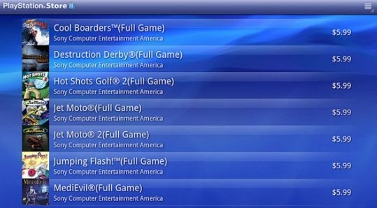 Sony PlayStation Store - 11 Neue Titel verfügbar