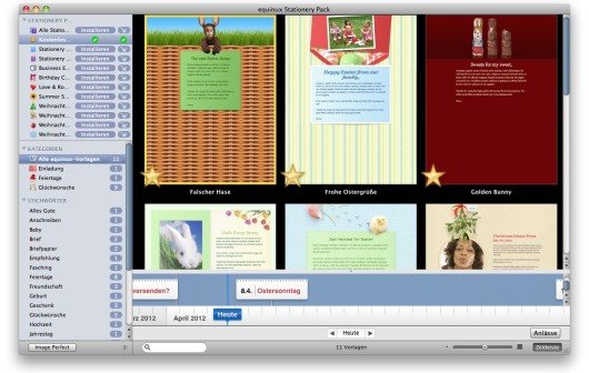 Stationery Pack: Schicke Ostergrüße per Mail versenden