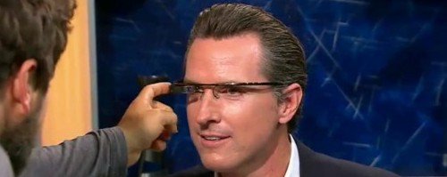 Google Glasses Touchpad Demonstration