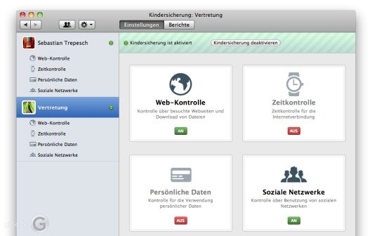 Mac-Sicherheitslösung als Spionage-Tool: Die Kindersicherung