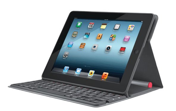 Logitech Solar Keyboard Folio: iPad-Hülle mit Tastatur und Solarzelle