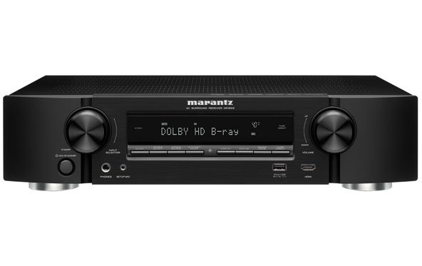 Marantz NR1603: Flacher AV-Receiver mit AirPlay-Funktion
