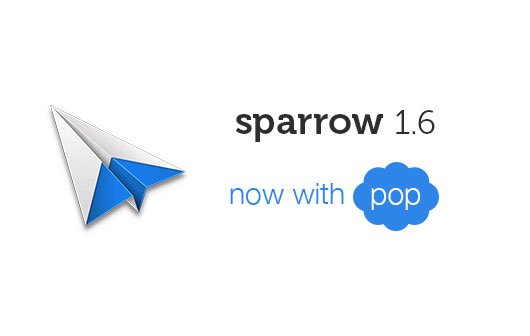 Sparrow 1.6 mit POP-Unterstützung im Mac App Store verfügbar