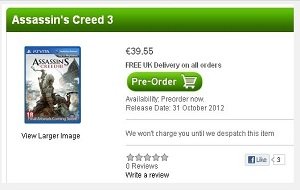 Assassin's Creed 3: Kommt es auch für die Vita?