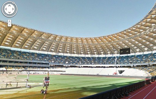 Alle EM-Stadien auf Google Street View ansehen - so geht's