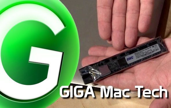 GIGA Mac Tech Folge 5: MacBook Air SSD und tizi+