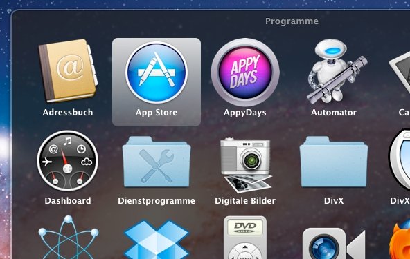 Icon-Hervorhebung im Stapel: Mac-Tipp