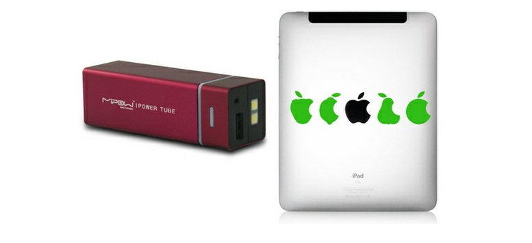 MiPow Power Tube und iPad-Sticker bei Fab.de im Angebot