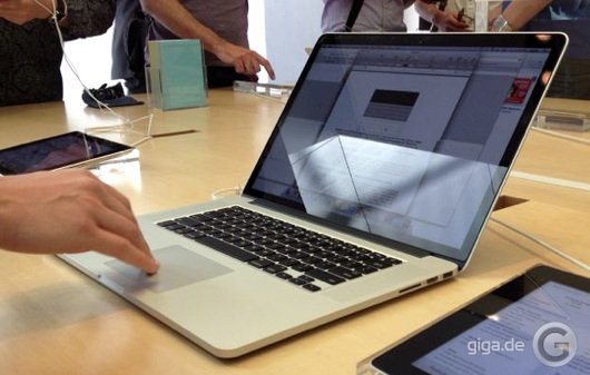 MacBook Pro mit Retina Display trifft in drei Wochen ein