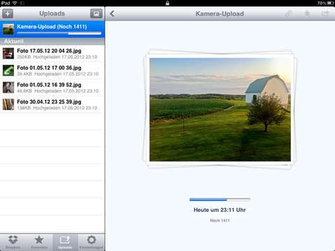 Dropbox: Update macht iOS-App zur Fotostream-Alternative