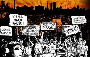 Protest-Aktion gegen die GEMA: Samstag ist "fünf vor zwölf"