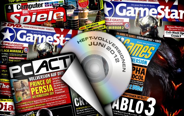 GIGA Guide: Alle Heft-Vollversionen im Juni 2012