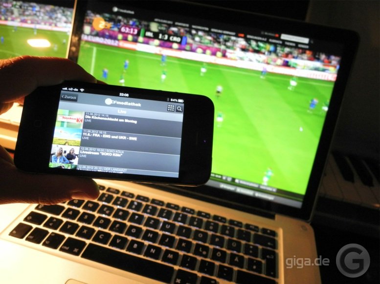 Fußball-Livestream des ZDF: Ansturm zwingt Technik in die Knie